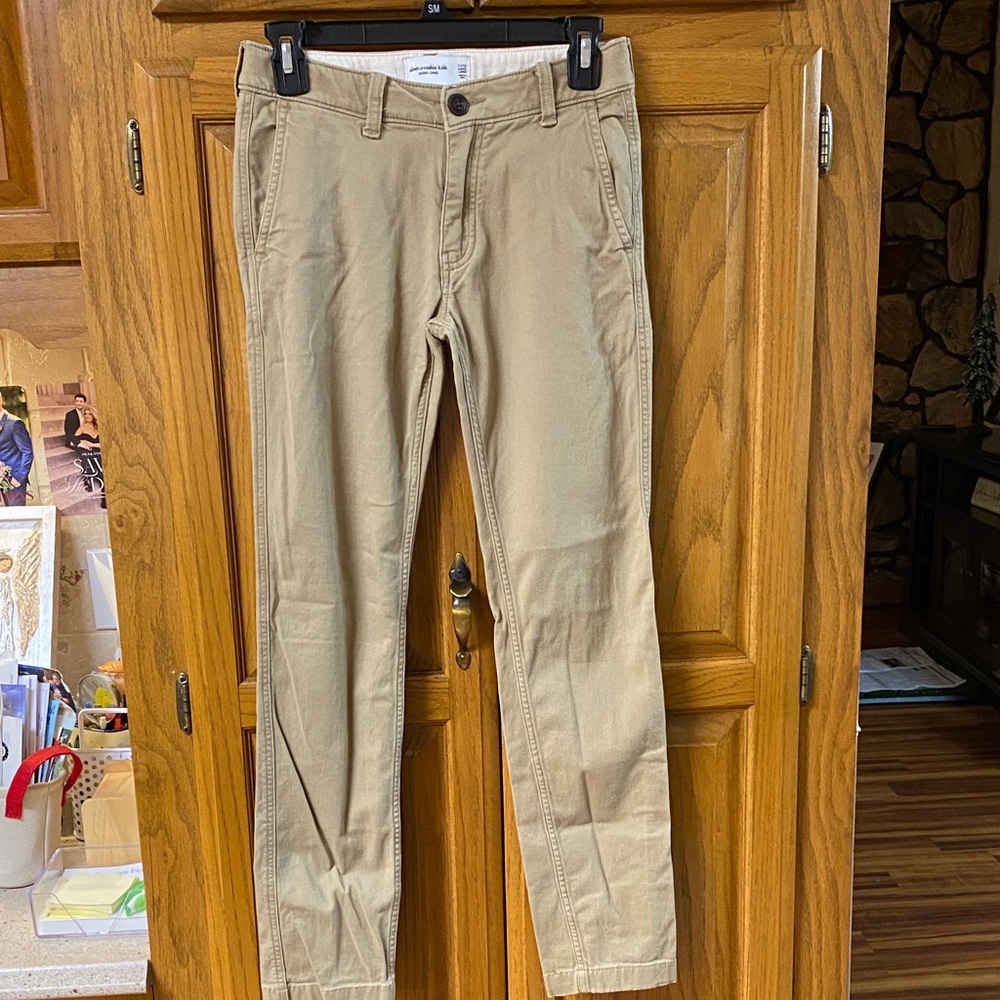 Abercrombie Kids Tan Chinos